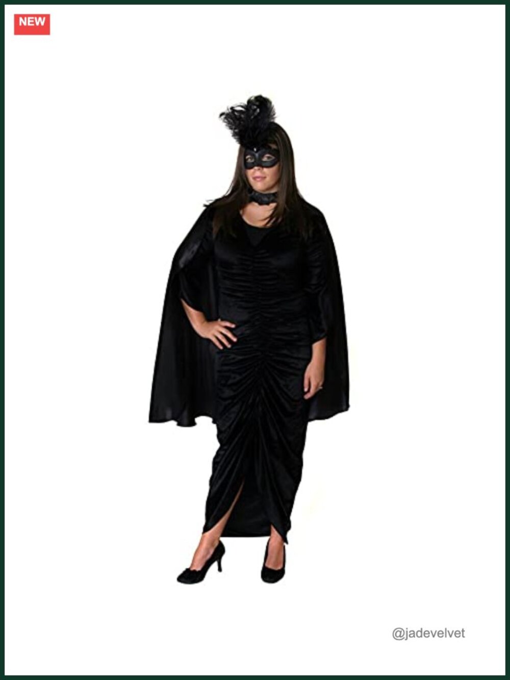 Satin Costume Cape 36" Unisex Dress Up Halloween Accessory
